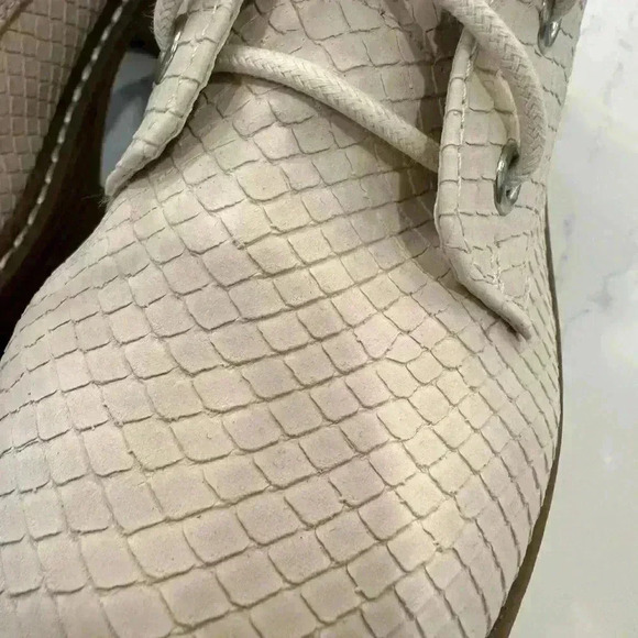 Altar’d State Chucky Platform Bootie Faux Snakeskin design  (Tan) Size 8 - Picture 8 of 13